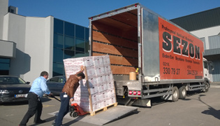 Liftli Araçla Malzeme Taşıma